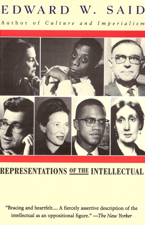 Edward W. Said "Representations of the Intellectual: The 1993 Reith Lectures", Pantheon Books, 1994